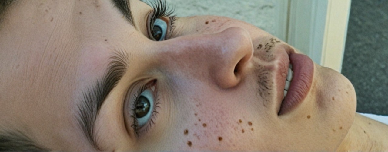 SDXL synthetic attack face, clean, light · male